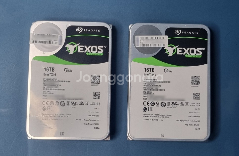 [판매] 시게이트 16TB 18TB 16테라 18테라 EXOS 엔터프라이즈 판매합니다--1