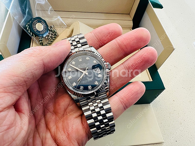 경남 창원 롤렉스 datejust 126234 10 point 36mm (데이저스트 청판 텐포인트 36mm) 팝니다--1