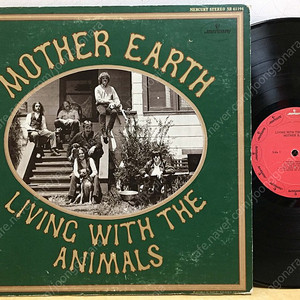 LP ; mother earth - living with the animals 머더 어스 60년대 블루스 락 엘피 음반 blues rock