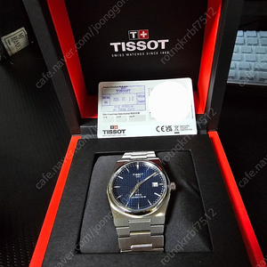 티쏘 Tissot PRX 오토 40mm 청판