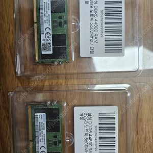 [16만원] 삼성 DDR5 32GB 램, 노트북용 (32GB*2개 = 64GB)