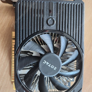 조텍 gtx1050 2g (무전원) 팝니다.