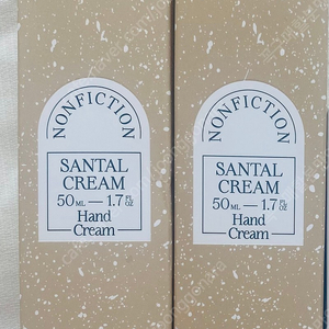 NONFICTION 논픽션 핸드크림(상탈)