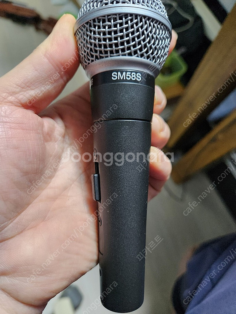 sm58마이크 스위치 모델 팝니다--3