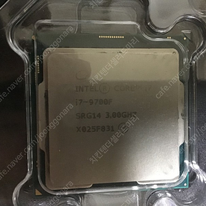 i7-9700F CPU 팝니다.