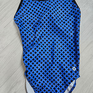 여자 수영복 (애디블 크로버 레이스백 블루 XL)