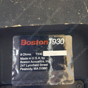 Boston Acoustics T930 톨보이 스피커