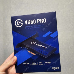 엘가토 4K60 PRO HDR PCIe 캡쳐보드 판매합니다. (20만 8천원) Elgato 캡쳐카드 끝판왕