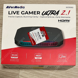 에버미디어 AVerMedia Live Gamer ULTRA 2.1 - GC553G2 새거 찾는 분들 보세요.