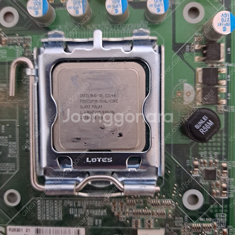 메인보드 G41T -M6 + CPU 펜티엄 듀얼코어 1...--1