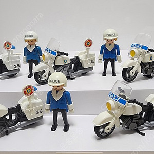 플레이모빌 3564 빈티지 경찰 오토바이 중고 상품 판매