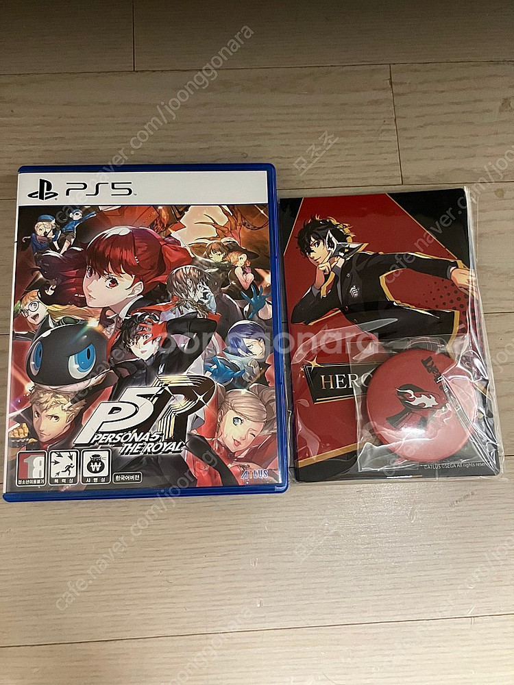 PS5 페르소나5 더 로열(+포토카드/뱃지)--0