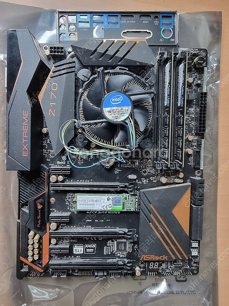 Asrock z170 extreme6 반본체세트 팝니다--0