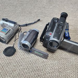 레트로 소니 디지털 카메라 F505 SONY 캠코더 HC90 & TRV31 3개 일괄 판매