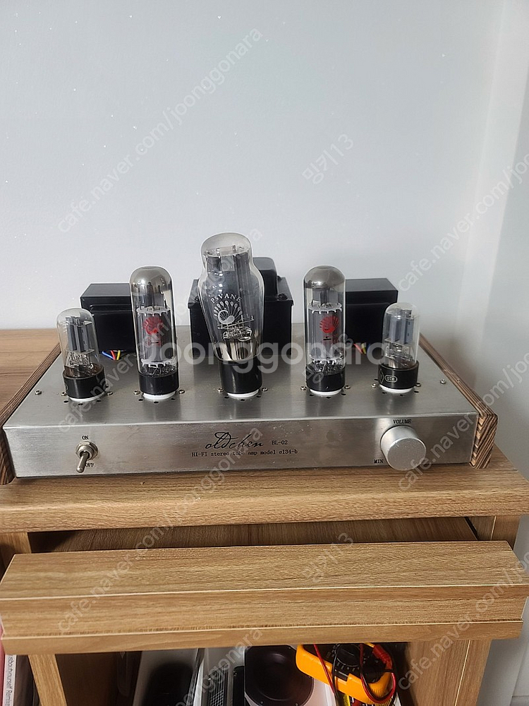 el-34 진공관 앰프 올드첸--1
