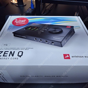 Antelope Zen Q 안텔롭 젠큐 (USB) 오디오 인터페이스 (23년 11월 기어라운지 구매- 프로듀서 번들 포함)