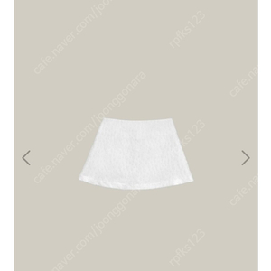 [새상품] 웨어웨더 수어자카드 스커트 화이트 (기장추가) M사이즈 wearwheather soorjacquard skirt