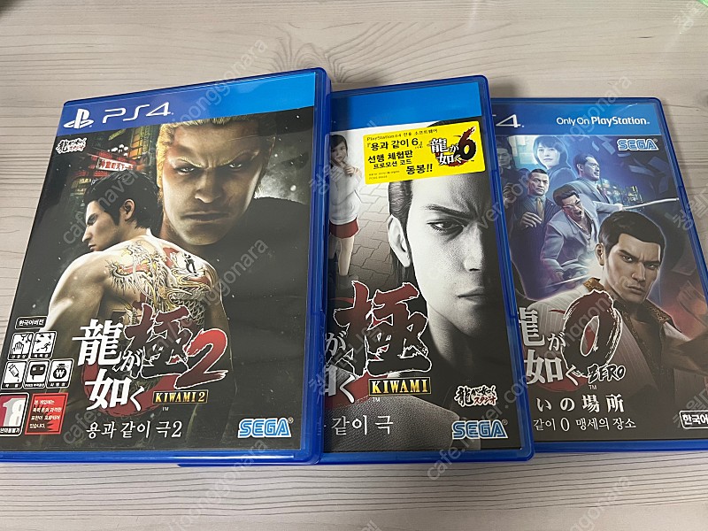 PS4 용과같이 제로 극1 극2 일괄판매