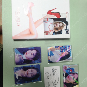 브레이브걸스(브브걸) 하이힐cd 및 포카 몇개 팔아요