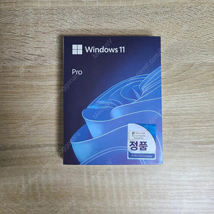 정품 미개봉 윈도우11프로 FPP 처음사용자용 판매합니다 윈도우10 설치가능
