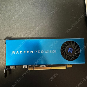 Radeon pro Wx3100 D5 4GB LP