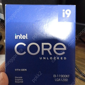 인텔 코어 i9 11900kf 팔아요