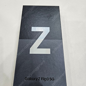 zflip3 지플립3 크림색상 256기가 공기계