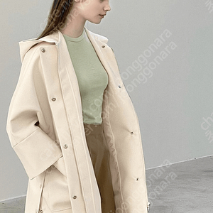 프레쉬라벨) 새옷@ 카렌후드트렌치