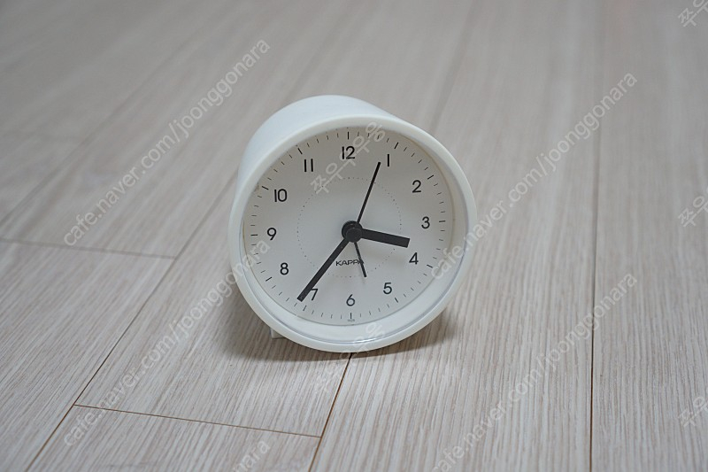 KAPPA 카파시계 심플 무소음 탁상시계 전자음 알람시계--0
