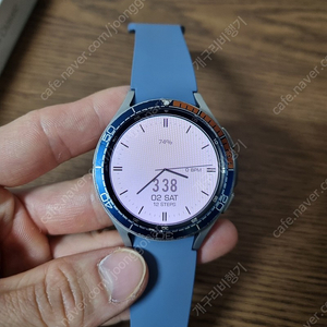 삼성 갤럭시 워치4 클래식 46mm (실버) 블루투스 시계