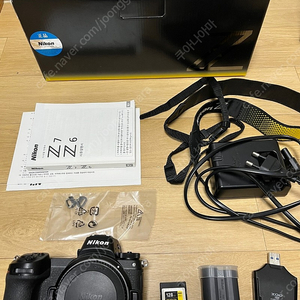 니콘(Nikon) z7(xqd 128 메모리 포함), z 24-70 f4, z 시리즈 정품 그립 팝니다