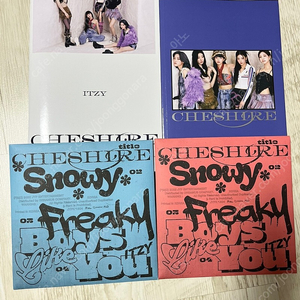 ITZY 있지 CHESHIRE 체셔 4개(일반반+한정반+스페셜2개)