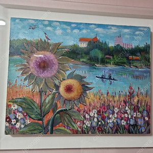 원로 김재규화백 풍경화 8호