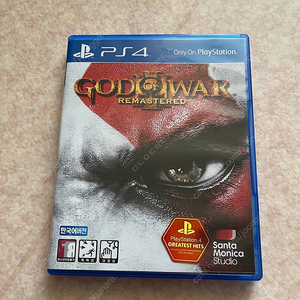 Ps4 갓오브워3 리마스터 판매합니다
