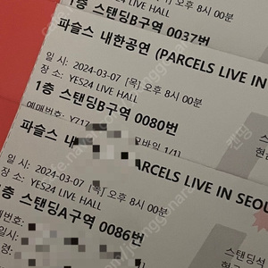 파슬스 parcels 내한공연