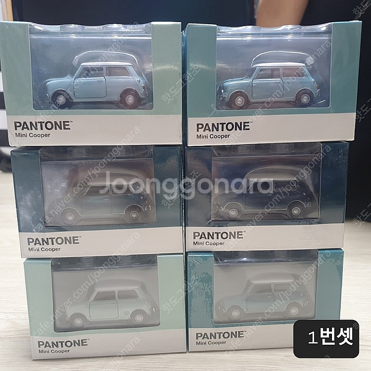 TINY 다이캐스트 타이니 팬톤 pantone 미니쿠퍼...--1
