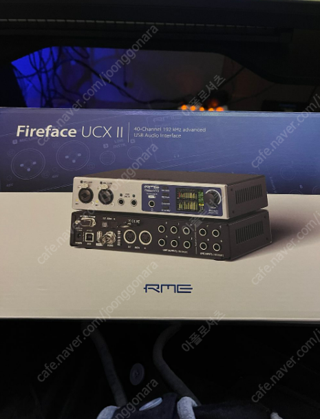 RME Fireface UCX2 완전신품 판매합니다.