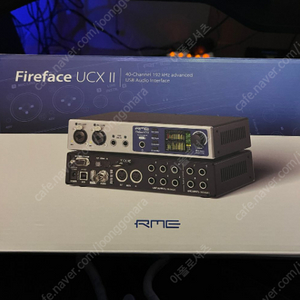 RME Fireface UCX2 완전신품 판매합니다.