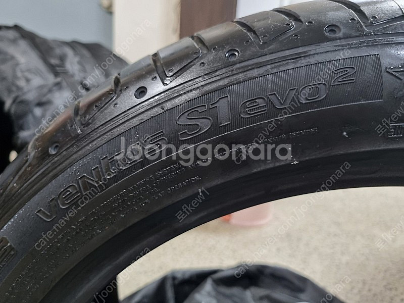 [30km주행 임판타이어] 한국타이어 s1 evo2 에...--5