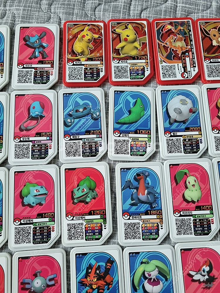 포켓몬 가오레 칩 카드--3