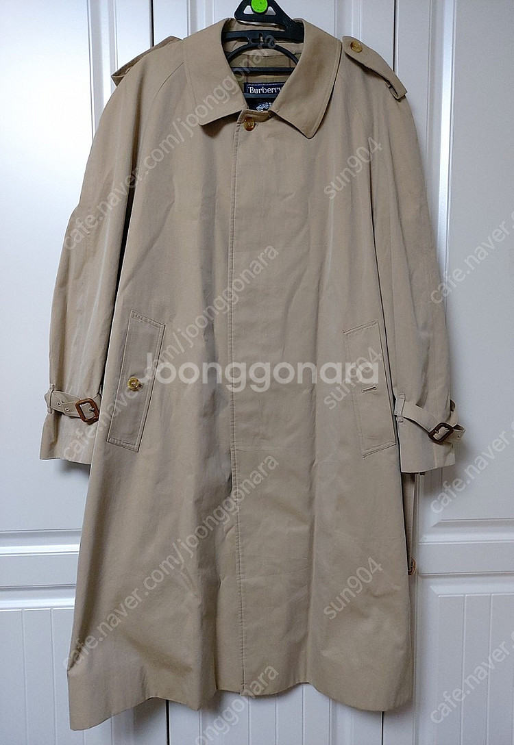 정품남성 빈티지버버리 트렌치코트 95~100 사이즈--0