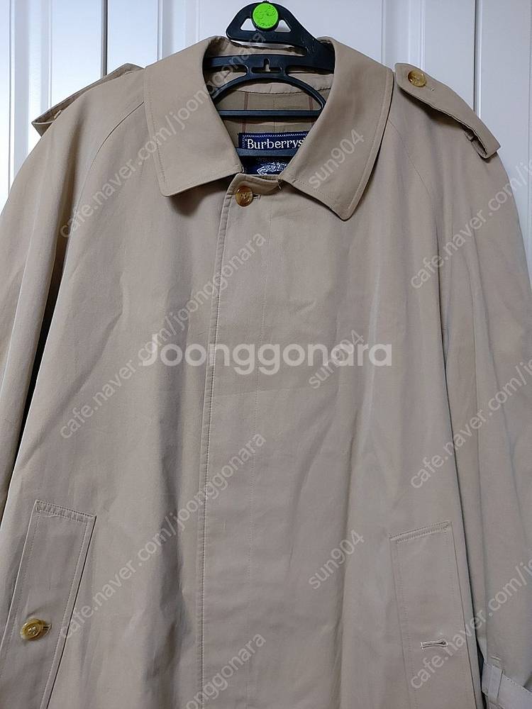 정품남성 빈티지버버리 트렌치코트 95~100 사이즈--1