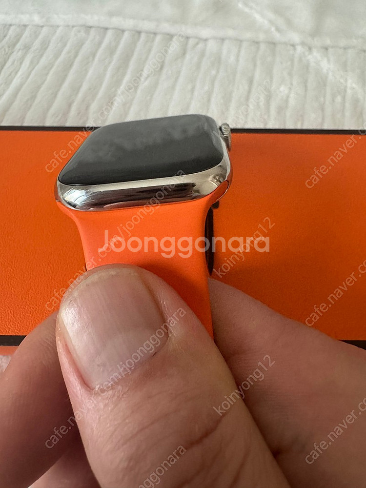 애플워치7 에르메스 45mm 팝니다--4