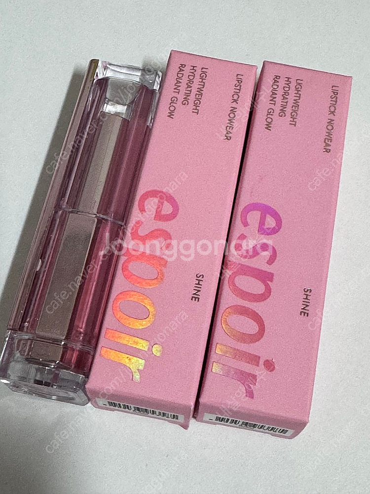 (단종)에스쁘아 노웨어 립스틱 샤인 티클드 핑크--0