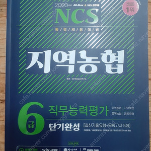 2020 NCS 지역농협 6급 직무능력평가 단기완성