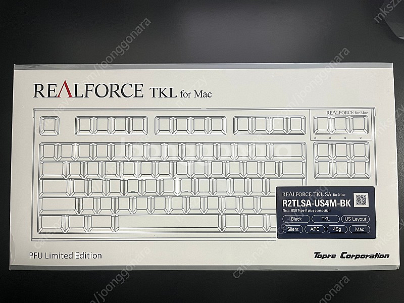 리얼포스 R2 맥 판매합니다. RealForce TKL...--0