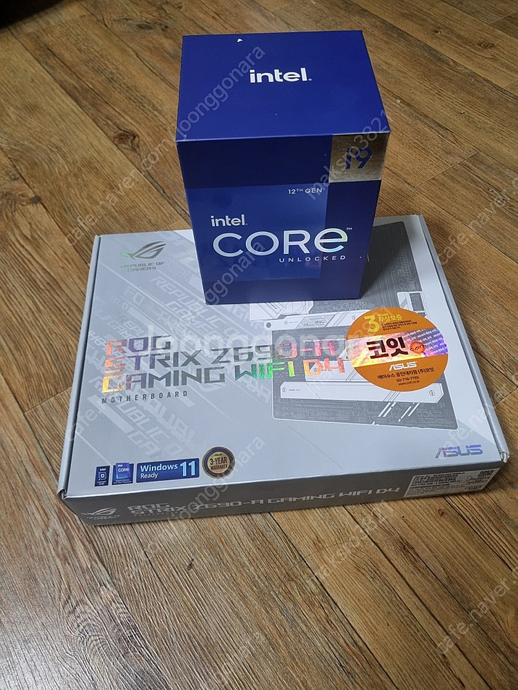 ausu z690-a, i9-12900k 팝니다--2