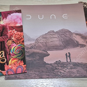 티모시 샬라메 주연 영화 듄(DUNE part 1), 웡카(WONKA) 일본 유료 팜플렛 굿즈 판매합니다.