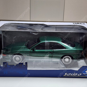 1:18 솔리도 BMW E31 알피나 B12 그린 다이캐스트 신품 판매(오토아트, 교쇼, BBR, CMC 아님)