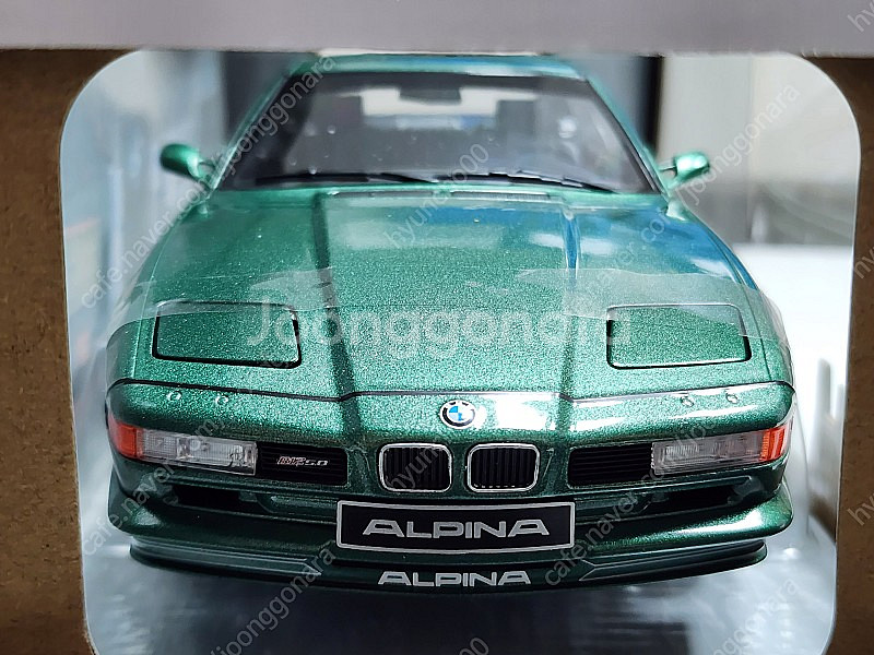 1:18 솔리도 BMW E31 알피나 B12 그린 다이...--2